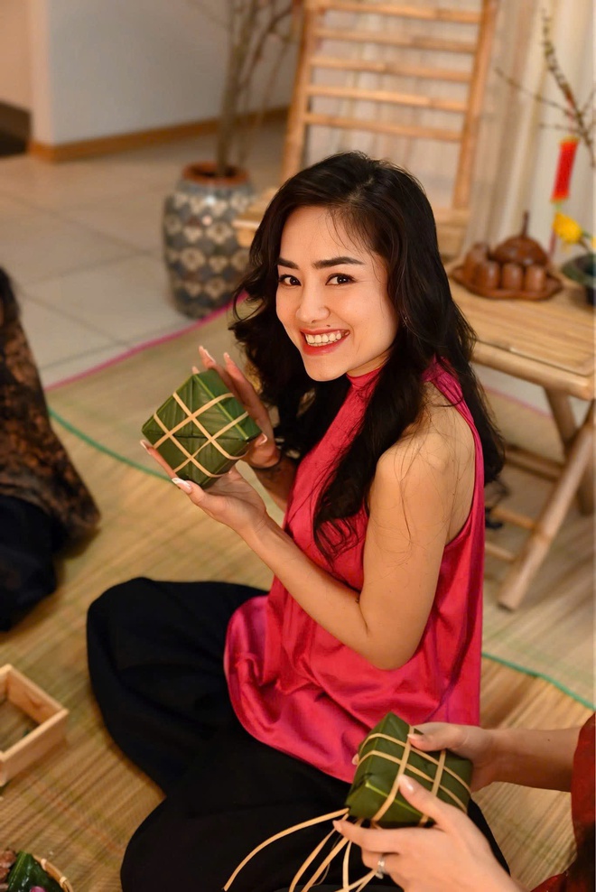 Người Việt tại Thụy Sĩ g&oacute;i b&aacute;nh chưng đ&oacute;n tết Giữa tiết trời lạnh gi&aacute; - Ảnh 7.