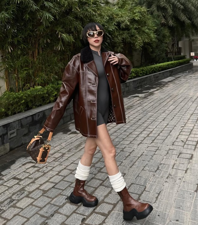 Diện tất ống chân sao cho khéo để chuẩn gu sành điệu?- Ảnh 3. Diện tất ống chân sao cho khéo để chuẩn gu sành điệu?- Ảnh 3.