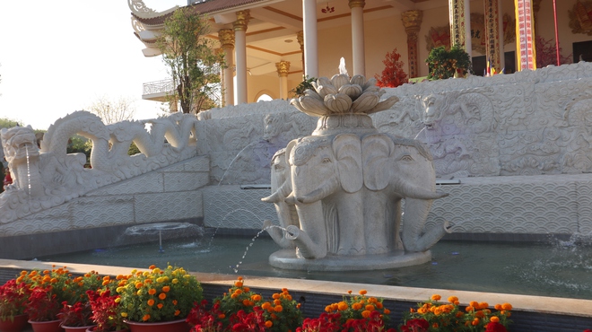 Du Xu&acirc;n ng&ocirc;i ch&ugrave;a c&oacute; tượng Đức Phật Th&iacute;ch Ca tọa thiền cao nhất Đ&ocirc;ng Nam &Aacute; - Ảnh 6.