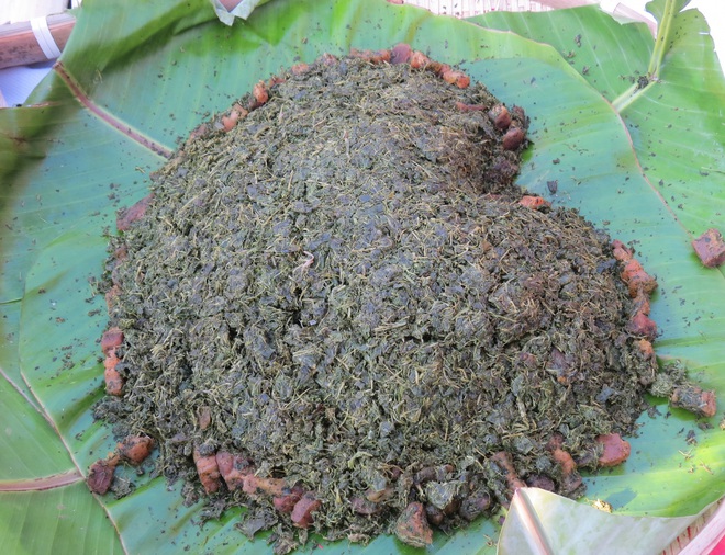 Ẩm thực Ca Dong: C&aacute; ni&ecirc;n ruột đắng v&agrave; l&aacute; m&igrave; x&agrave;o hoa đu đủ g&acirc;y ngỡ ng&agrave;ng - Ảnh 5.