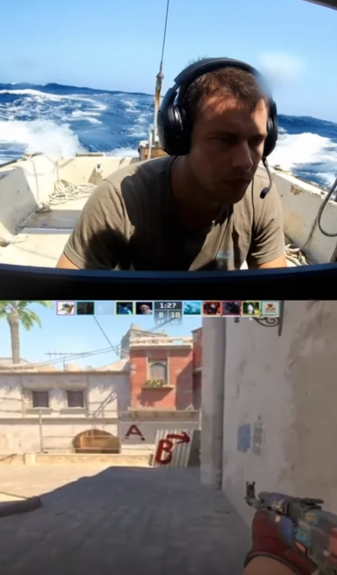 Chơi Counter-Strike 2 giữa biển, Starlink thể hiện ra sao? - Ảnh 2.