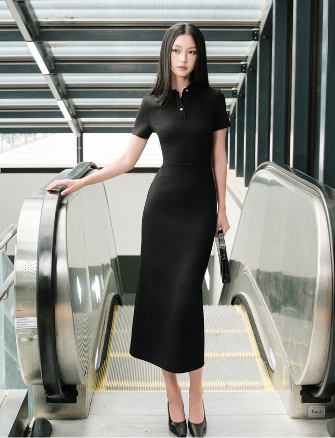 Đầu xuân, nàng diện váy dài thanh lịch xuống phố- Ảnh 7.