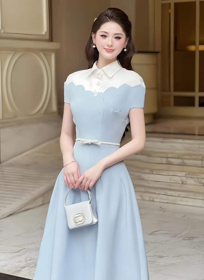 Váy chiết eo tạo nên vòng 2 thon gọn và quyến rũ- Ảnh 5.