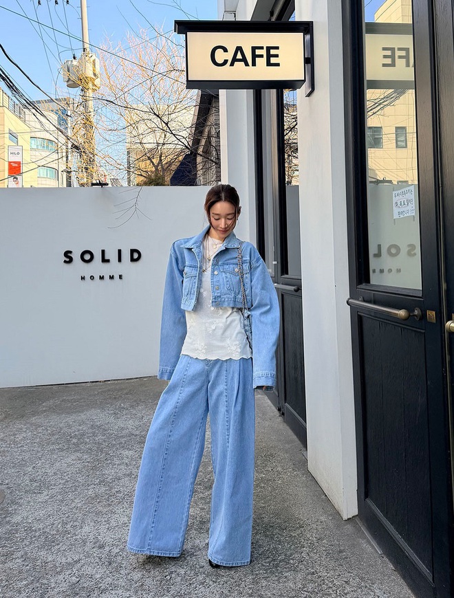 Áo khoác denim, kaki 'thống trị' đường phố- Ảnh 9.