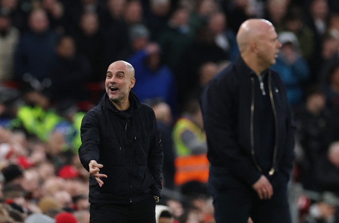 HLV Guardiola thay đổi 'lạ', may vẫn kịp sửa sai: Man City thắng ngược ngoạn mục Liverpool - Ảnh 4.