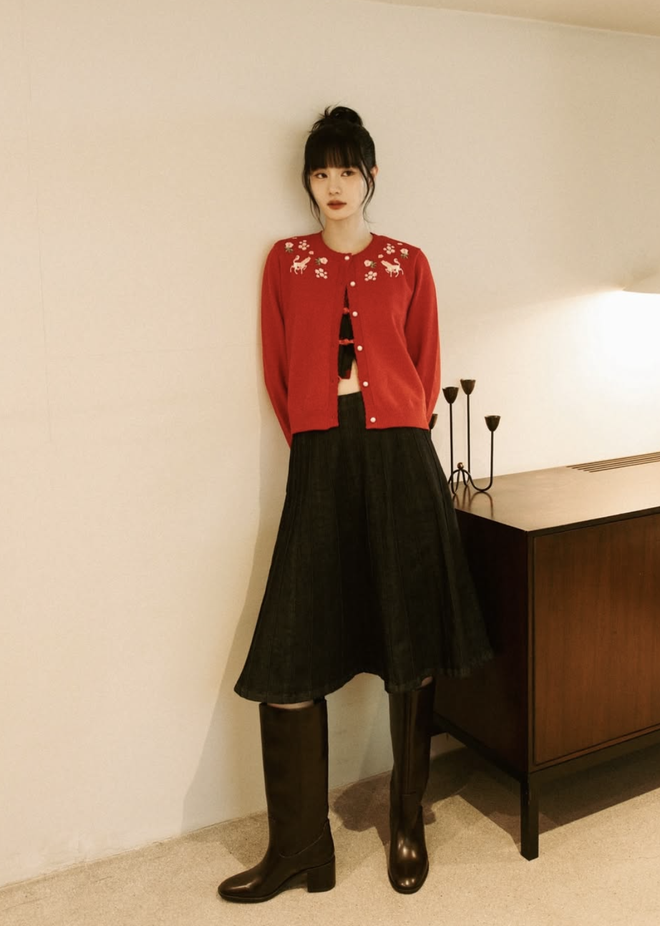 Áo cardigan mềm mại, món đồ 'chân ái' cho tiết trời xuân se lạnh- Ảnh 3.