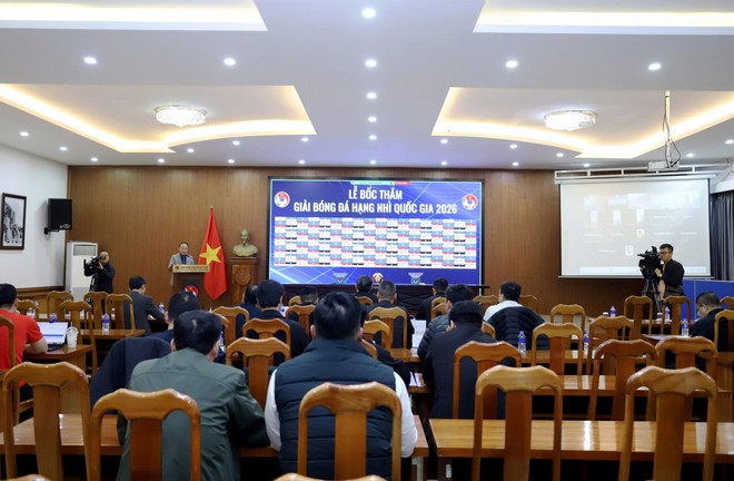 Ch&iacute;nh thức x&aacute;c định bảng đấu giải hạng nh&igrave; quốc gia 2026: Hấp dẫn, cực kh&oacute; đo&aacute;n!- Ảnh 2.