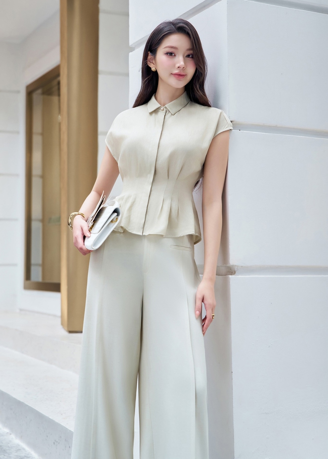 Áo ngắn tay thoáng mát, nhẹ nhàng cho ngày nắng đầu mùa- Ảnh 5.