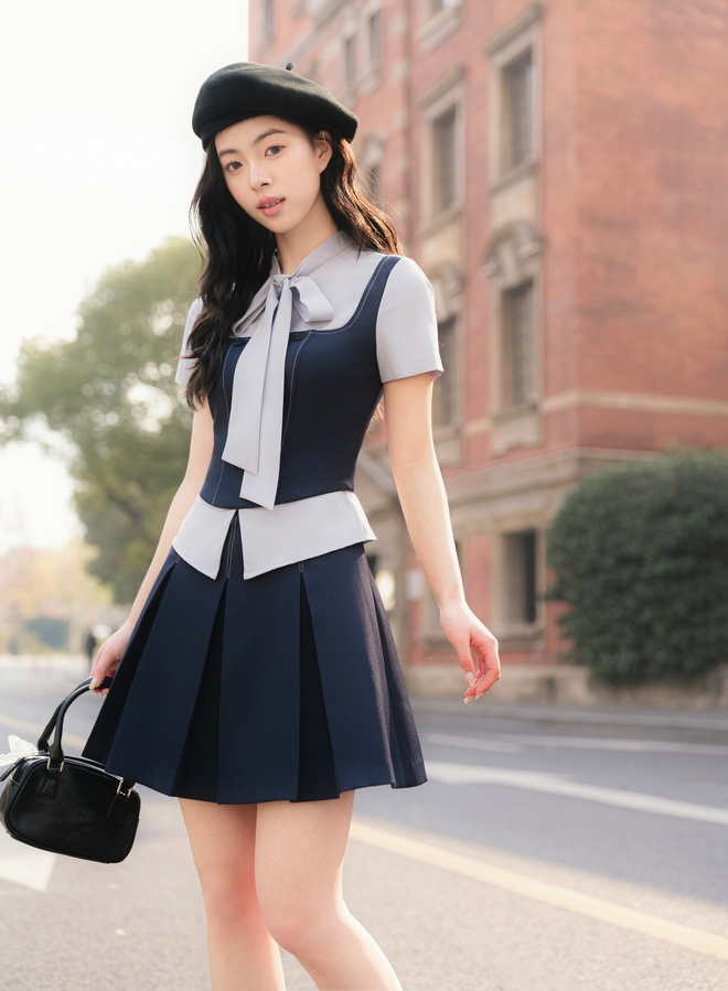 Áo ngắn tay thoáng mát, nhẹ nhàng cho ngày nắng đầu mùa- Ảnh 8.