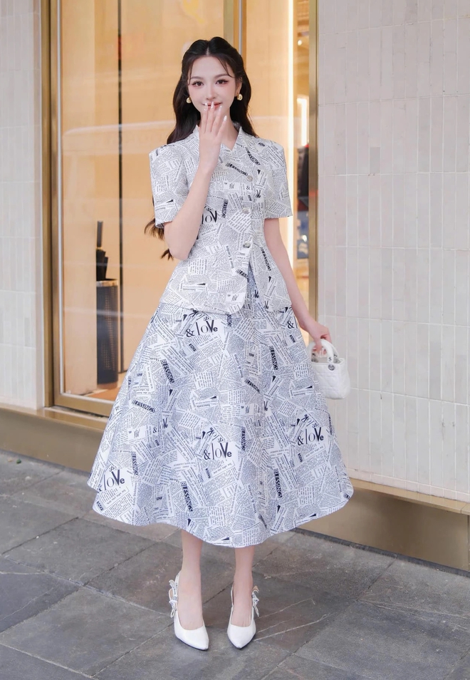 Váy midi trở lại: Vì sao chiếc váy 'lửng lơ' thống trị tủ đồ 2026?- Ảnh 5.