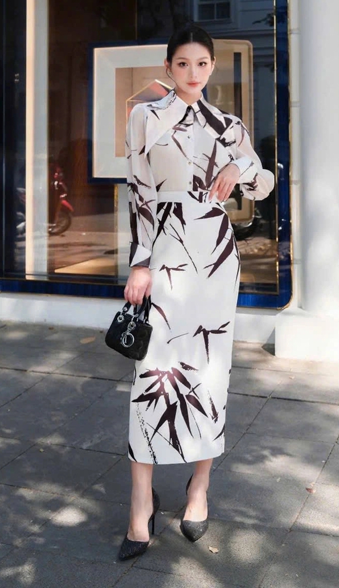 Váy midi trở lại: Vì sao chiếc váy 'lửng lơ' thống trị tủ đồ 2026?- Ảnh 7.