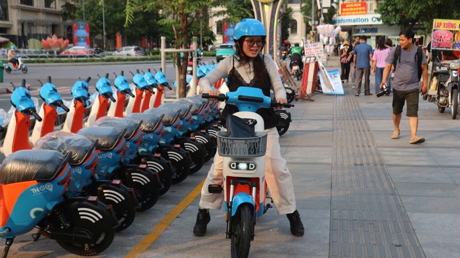 Xe đạp điện c&ocirc;ng cộng giữa trung t&acirc;m TP.HCM c&oacute; g&igrave; m&agrave; người d&acirc;n rủ nhau đi thử? - Ảnh 7.