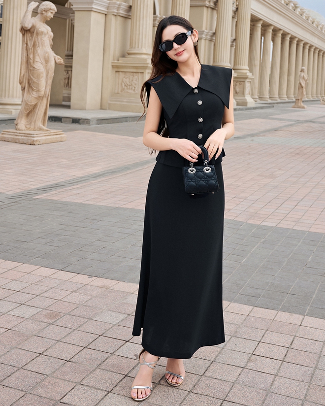 Lắng nghe giai điệu dịu dàng ngày nắng với áo ngắn tay- Ảnh 9.