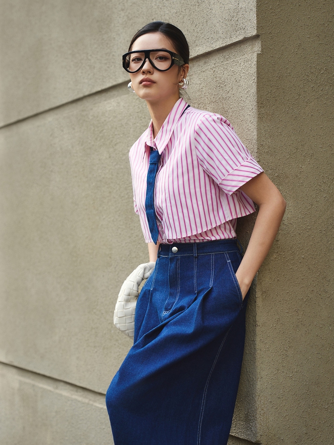 Quần shorts, chân váy ngắn, áo crop top mát mẻ phủ sóng tủ đồ công sở- Ảnh 8.