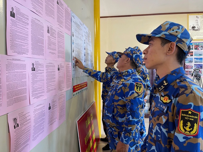 Bầu cử Quốc hội: Ho&agrave;n th&agrave;nh bầu cử sớm nơi c&aacute;ch đất liền 580 km - Ảnh 6.