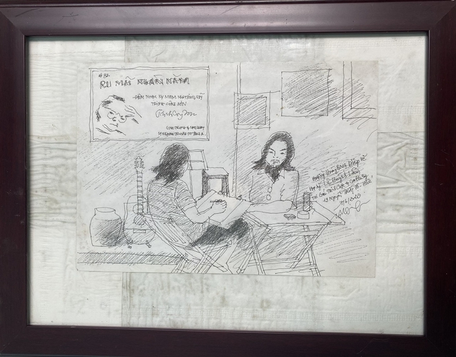 X&uacute;c động những d&ograve;ng lưu b&uacute;t nhớ nhạc sĩ Trịnh C&ocirc;ng Sơn nơi G&aacute;c Trịnh- Ảnh 5.