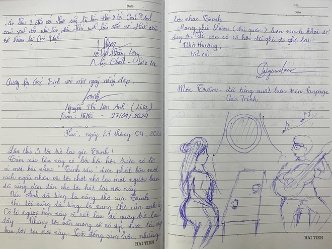 X&uacute;c động những d&ograve;ng lưu b&uacute;t nhớ nhạc sĩ Trịnh C&ocirc;ng Sơn nơi G&aacute;c Trịnh- Ảnh 13.