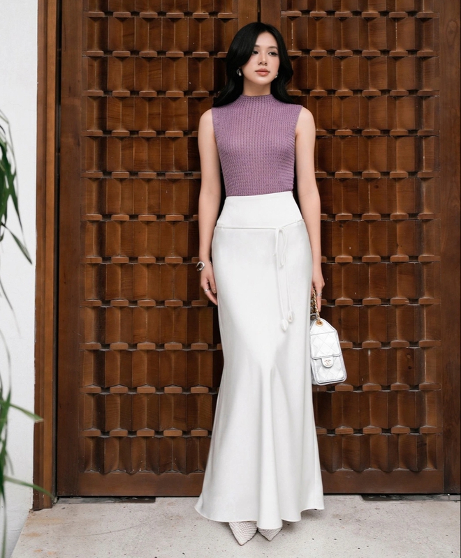 Áo và chân váy, tưởng đơn giản mà đẹp bất ngờ () - Ảnh 9.