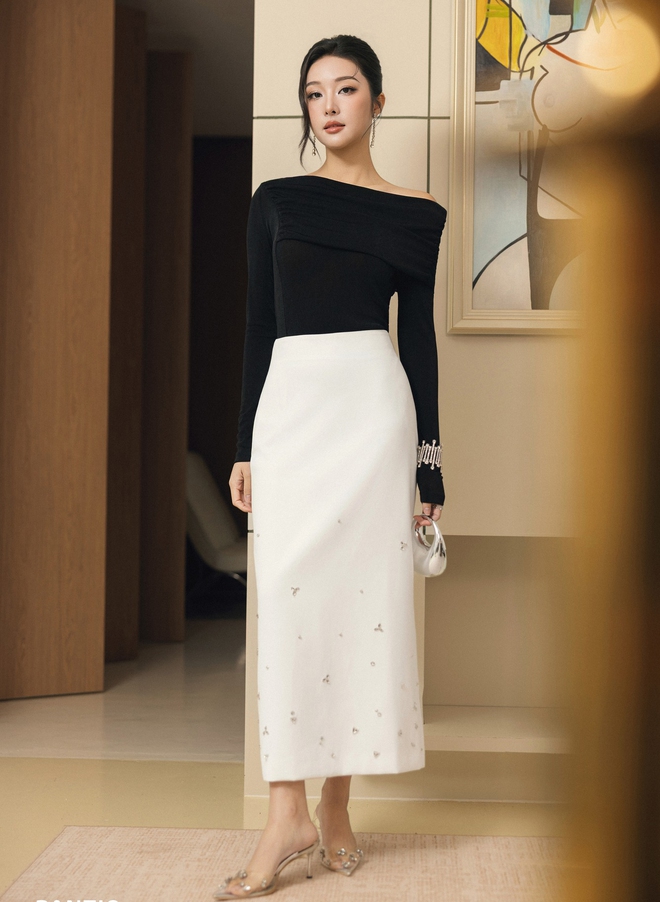 Áo và chân váy, tưởng đơn giản mà đẹp bất ngờ () - Ảnh 8.