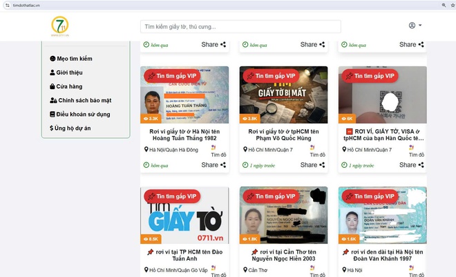 Bị mất đồ, thất lạc giấy tờ đừng vội lo lắng, thử li&ecirc;n hệ nền tảng n&agrave;y&hellip; - Ảnh 3.