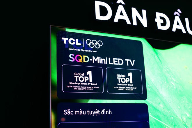 TV SQD-Mini LED độc quyền lần đầu ra mắt tại Việt Nam - Ảnh 1.