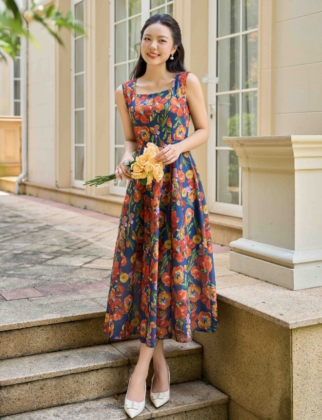 Bí quyết diện váy không tay thanh lịch, giúp nàng khoe trọn vóc dáng - Ảnh 3.