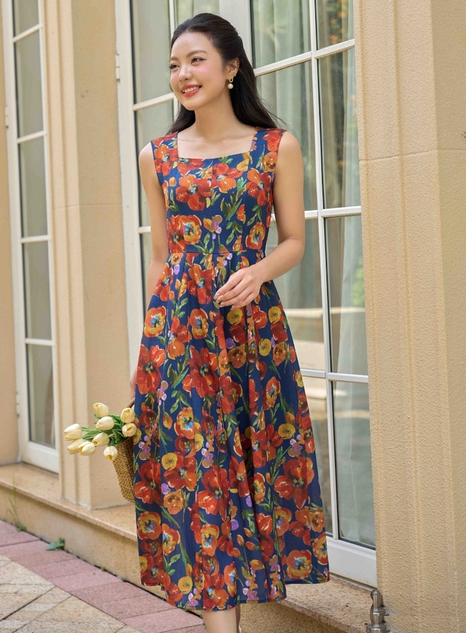 Bí quyết diện váy không tay thanh lịch, giúp nàng khoe trọn vóc dáng - Ảnh 2.