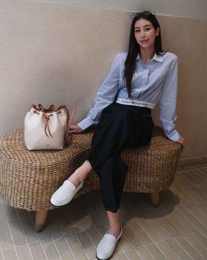 Nàng tự tin hơn khi chọn áo sơ mi kẻ sọc cho trang phục thường ngày- Ảnh 5.