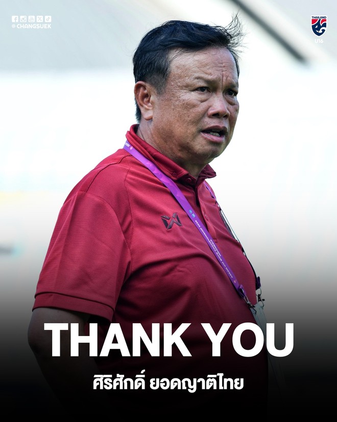 HLV U.17 Th&aacute;i Lan ph&aacute;t ng&ocirc;n g&acirc;y tranh c&atilde;i sau khi từ chức, h&eacute; lộ th&ocirc;ng tin bất ngờ- Ảnh 2.