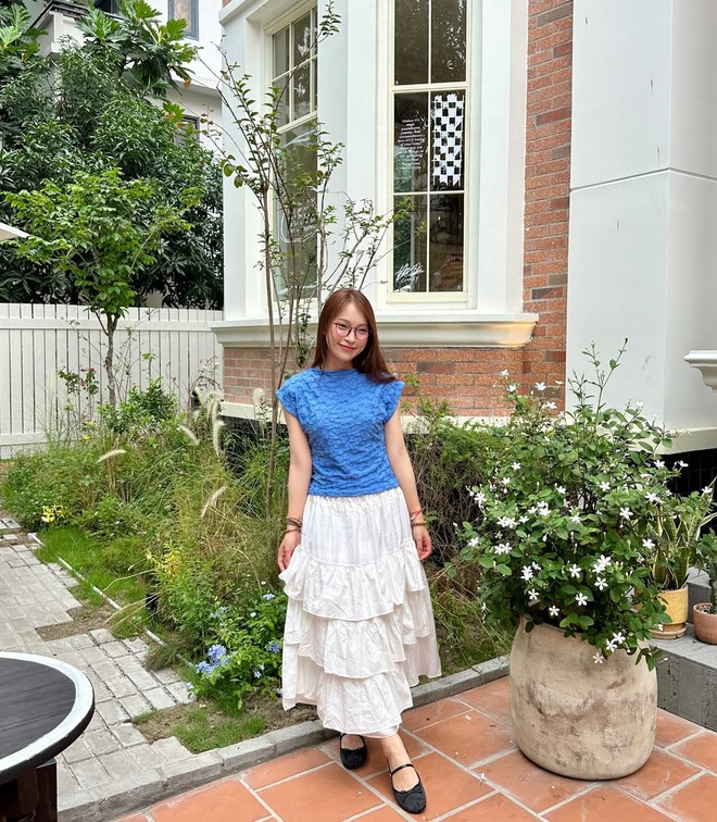 Muốn tôn dáng và nổi bật hơn nàng đừng bỏ qua chân váy xếp tầng  - Ảnh 5.