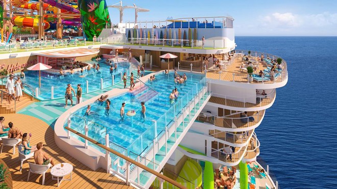 Si&ecirc;u du thuyền lớn nhất thế giới - gấp 5 lần Titanic chuẩn bị ra khơi - Ảnh 3.