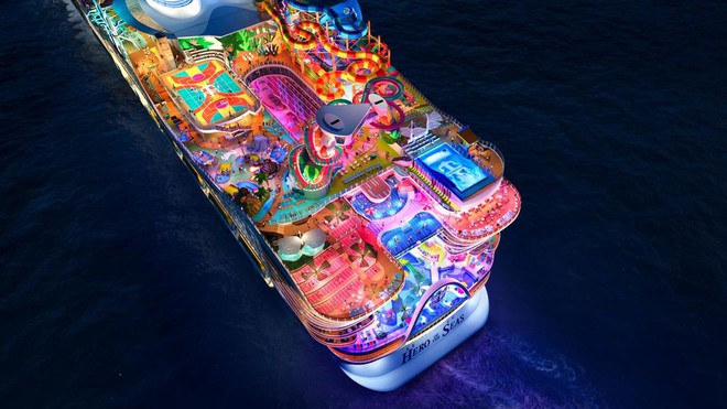 Si&ecirc;u du thuyền lớn nhất thế giới - gấp 5 lần Titanic chuẩn bị ra khơi - Ảnh 4.