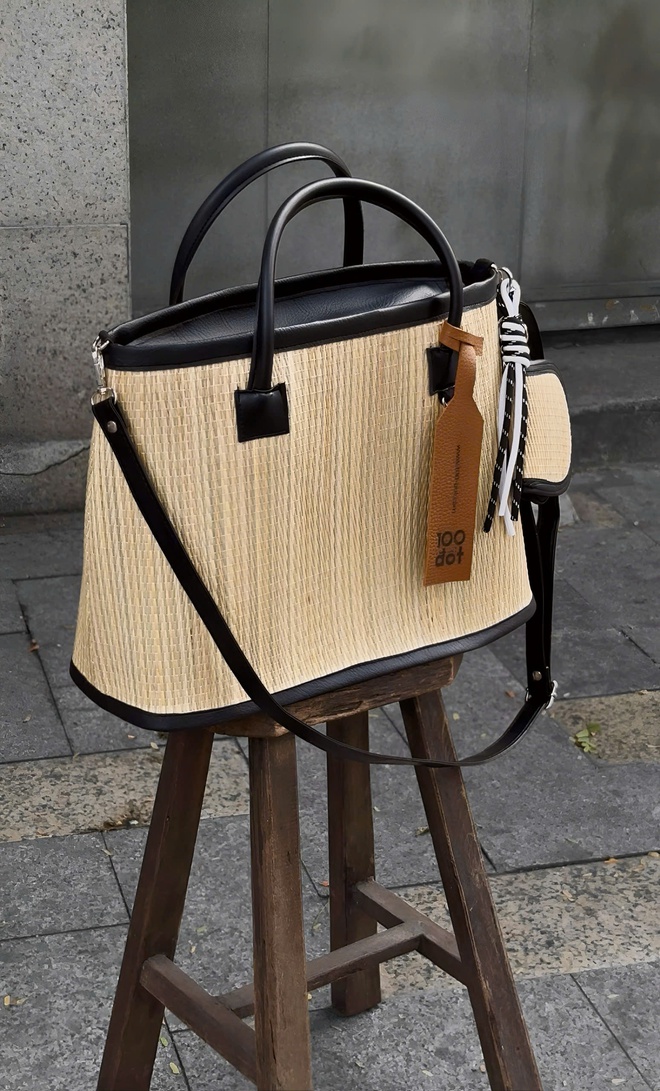 Dệt chiếu làng thành túi thời trang: Nhóm gen Z biến di sản thành xu hướng hot- Ảnh 5.