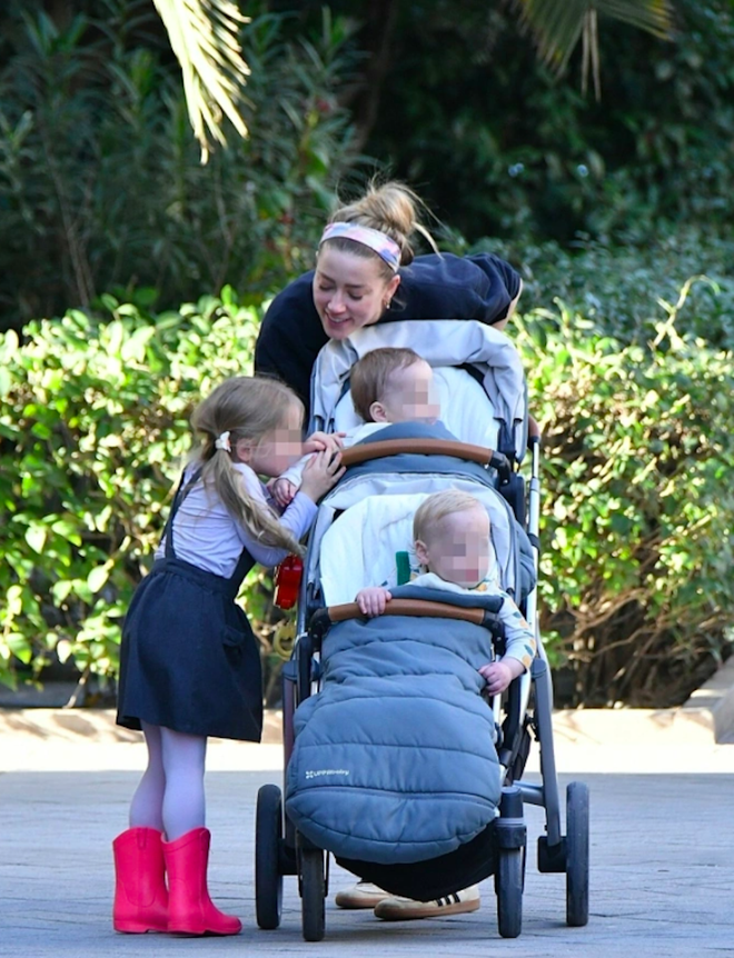 Amber Heard lui về ở ẩn c&ugrave;ng 3 con sau s&oacute;ng gi&oacute;- Ảnh 1.