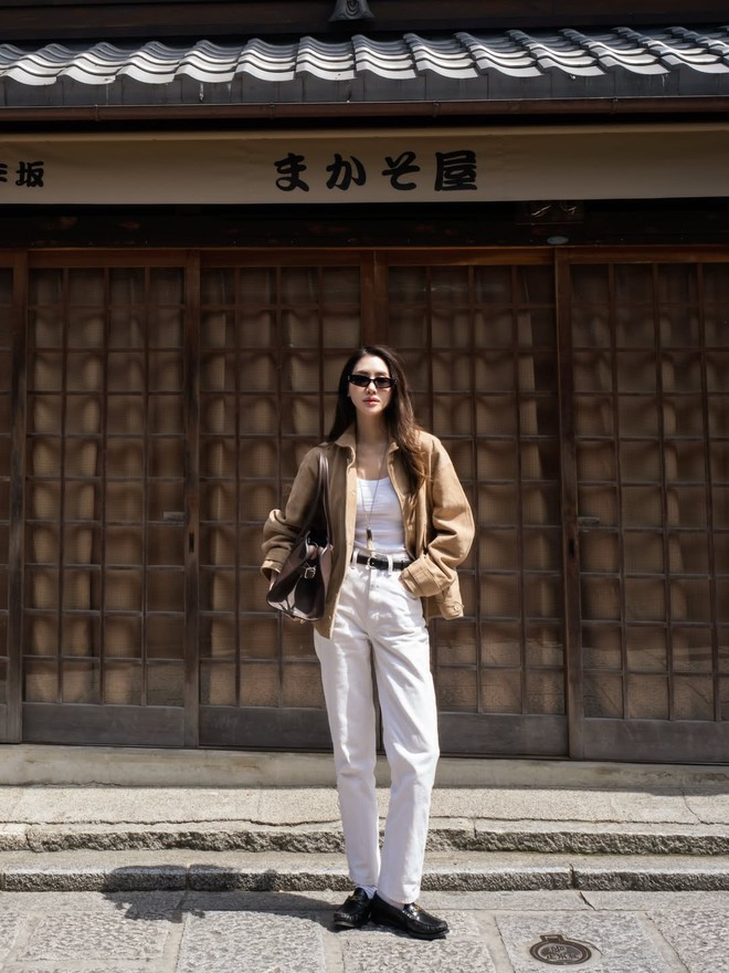 Quần ống suông cho nàng nhỏ nhắn: Bí quyết mặc đẹp không lo 'dìm dáng'- Ảnh 6.