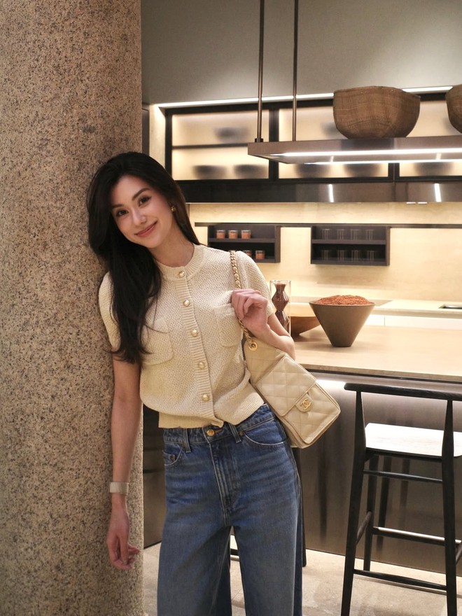 Quần ống suông cho nàng nhỏ nhắn: Bí quyết mặc đẹp không lo 'dìm dáng'- Ảnh 8.