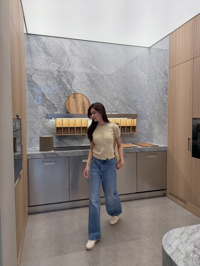 Quần ống suông cho nàng nhỏ nhắn: Bí quyết mặc đẹp không lo 'dìm dáng'- Ảnh 9.