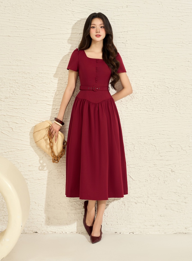 Váy chiết eo tôn đường cong mềm mại của phái đẹp- Ảnh 5.