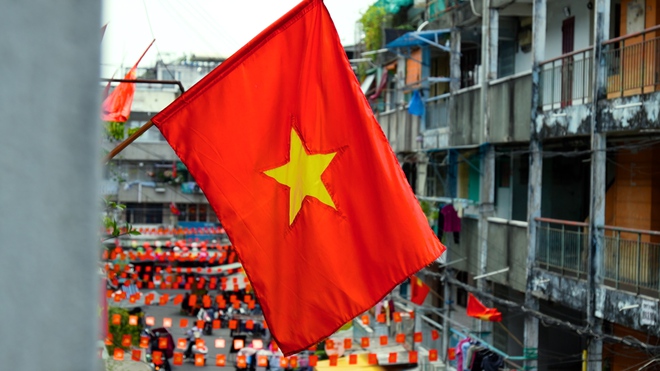 TP.HCM rực rỡ cờ đỏ sao v&agrave;ng ng&agrave;y 30.4: Niềm tự h&agrave;o ngập tr&agrave;n - Ảnh 22.