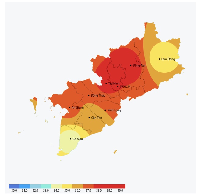 Hôm nay, TP.HCM nắng nóng bao nhiêu độ?- Ảnh 1. Hôm nay, TP.HCM nắng nóng bao nhiêu độ?- Ảnh 1.
