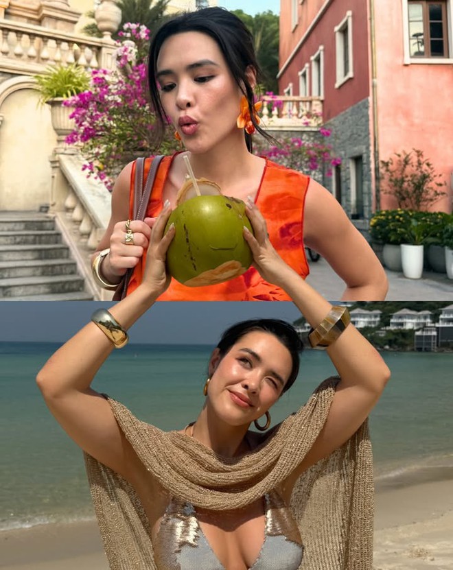 Con g&aacute;i 'bom sex' Chung Lệ Đề khoe sắc gợi cảm ở Ph&uacute; Quốc - Ảnh 10.