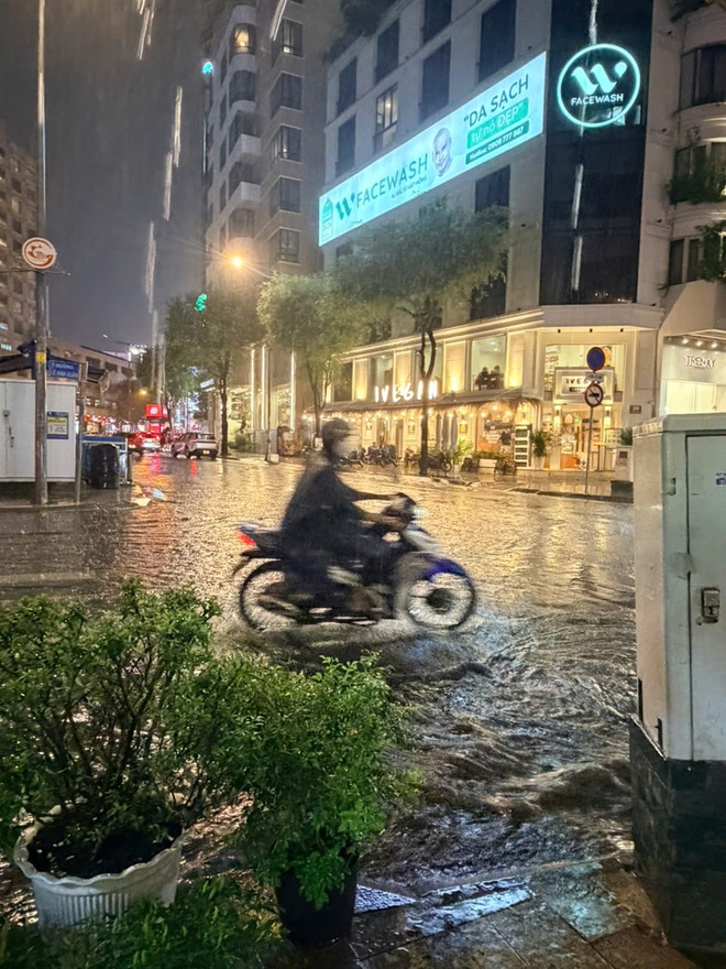 Mưa lớn giải nhiệt khu vực trung t&acirc;m TP.HCM- Ảnh 1.
