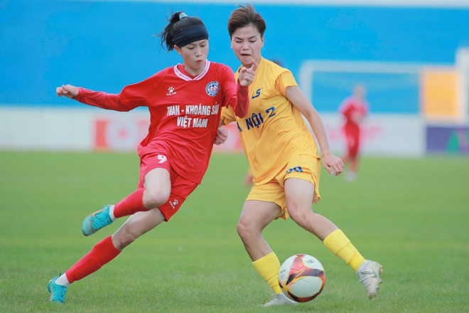 Thắng lu&acirc;n lưu Than KSVN, CLB H&agrave; Nội II c&aacute;n đ&iacute;ch hạng 5 C&uacute;p quốc gia nữ 2026- Ảnh 1.