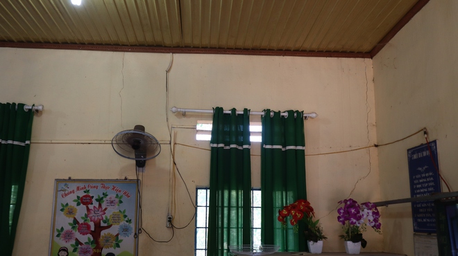 Nh&agrave; trường 'k&ecirc;u cứu' v&igrave; lớp học xuống cấp trong v&ugrave;ng quy hoạch b&ocirc; x&iacute;t - Ảnh 1.