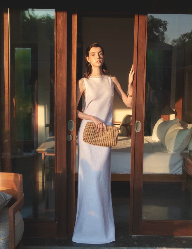 Trang phục linen nhẹ mát, thoải mái nhưng vẫn thanh lịch cho ngày nắng - Ảnh 8.