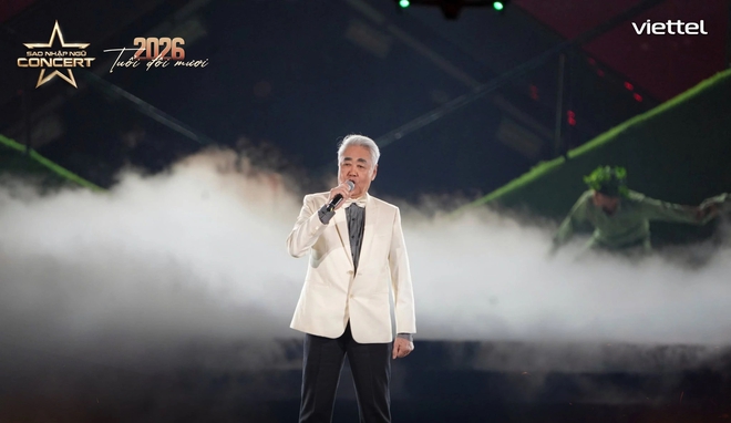 Xe tăng T-54B 'gặp gỡ' khán giả trên sân khấu 'Sao nhập ngũ Concert 2026'- Ảnh 5.