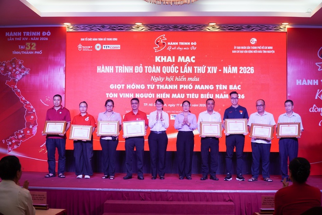 Hành trình Đỏ 2026 đặt mục tiêu tiếp nhận tối thiểu 120.000 đơn vị máu - Ảnh 7.
