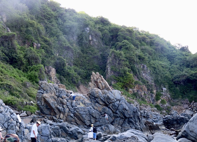 Bãi Sỏi dưới đèo Lương Sơn tuyệt đẹp, biển Nha Trang rất 'khác lạ'- Ảnh 9. Bãi Sỏi dưới đèo Lương Sơn tuyệt đẹp, biển Nha Trang rất 'khác lạ'- Ảnh 9.