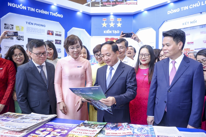 Khai mạc Hội Báo toàn quốc: Tiên phong trong kỷ nguyên mới- Ảnh 6. Khai mạc Hội Báo toàn quốc: Tiên phong trong kỷ nguyên mới- Ảnh 6.