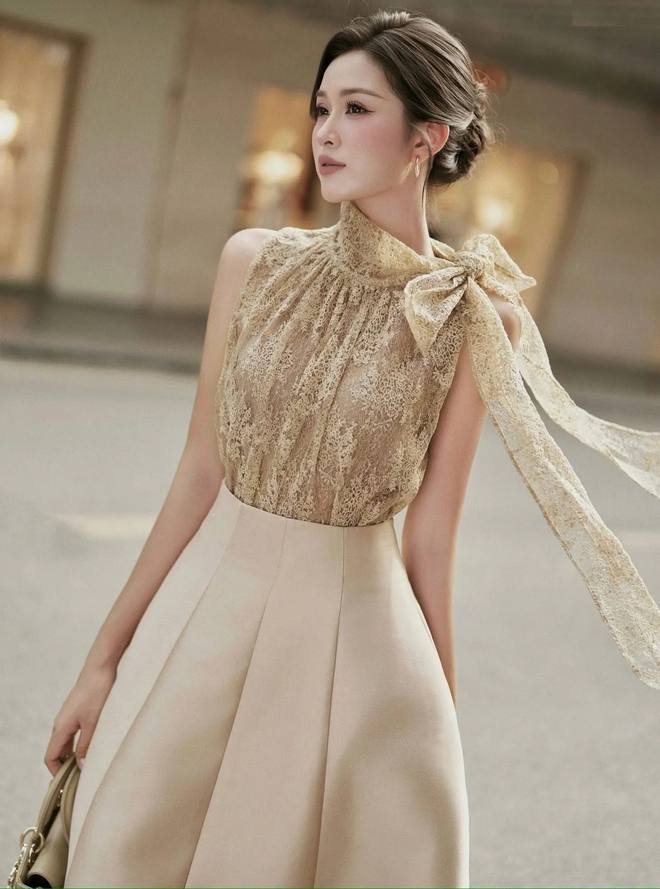 V&aacute;y ren th&ecirc;u hoa, điểm nhấn ki&ecirc;u kỳ cho phong c&aacute;ch m&ugrave;a hạ- Ảnh 8.